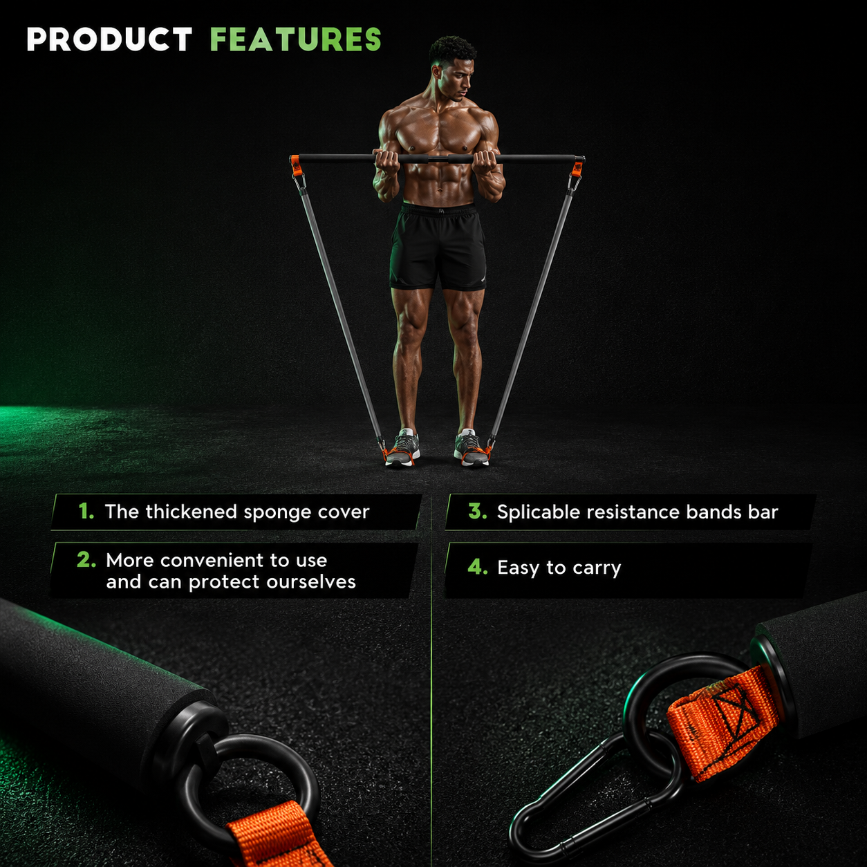 The Foundation Training System - Complete Pilates Bar & Resistance Kit