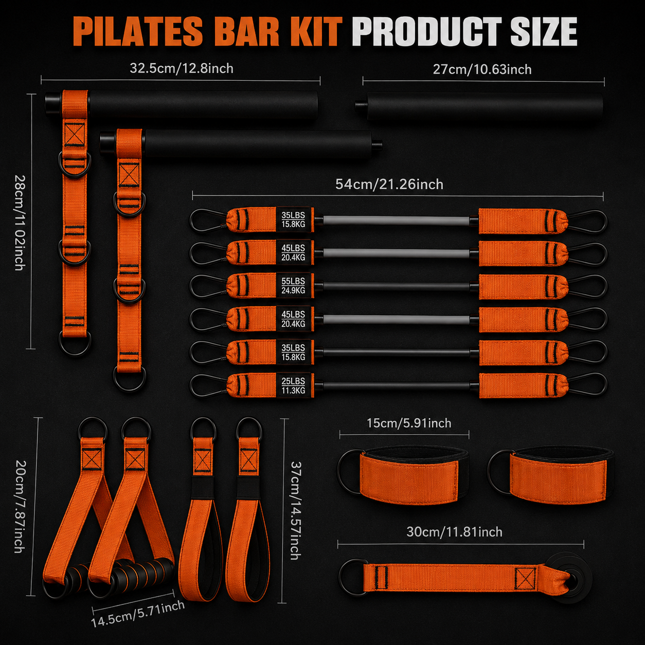 The Foundation Training System - Complete Pilates Bar & Resistance Kit